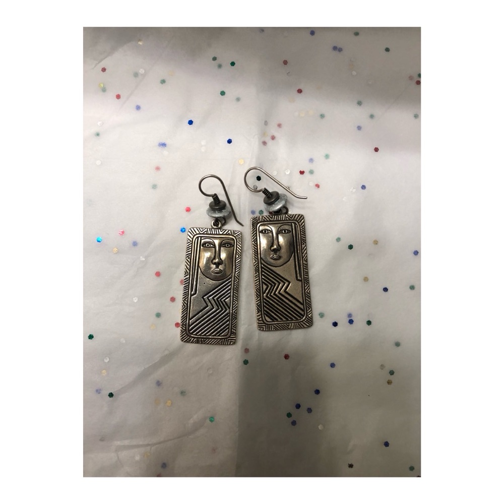Vintage Laurel Burch earrings